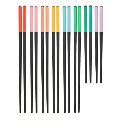 IKEA ÅRFENHAJ Chopsticks 8 pairs, multicolour