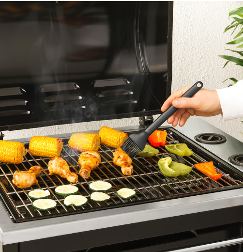 IKEA GRILLTIDER Barbecue brush, silicone