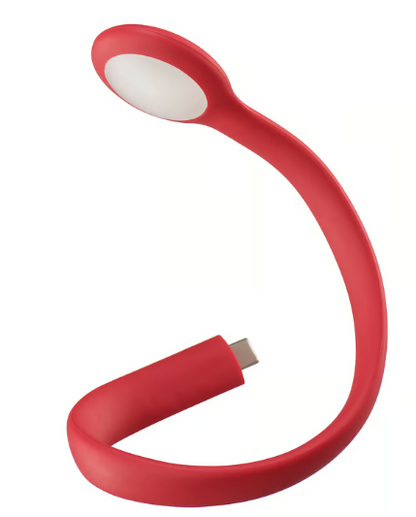 IKEA HÖSTULOTA LED USB lamp, red, 30 cm