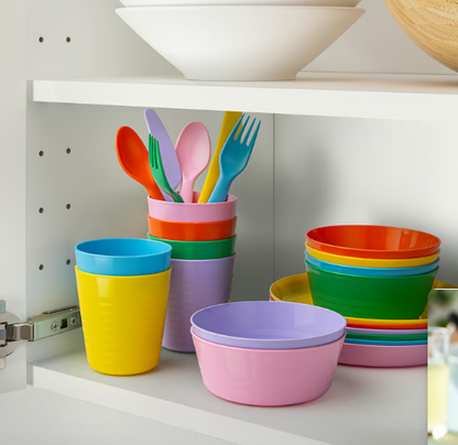 IKEA KALAS Bowl, mixed colours/seasonal edition/6 Bowls