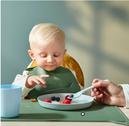 IKEA GULDVÄVARE Bib, green