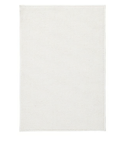 IKEA FINTSEN Bath mat, white, 40x60 cm