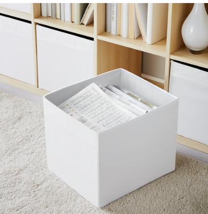 IKEA DRÖNA Box, white, 33x38x33 cm