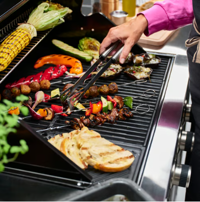 IKEA GRILLTIDER Skewer, stainless steel, 31 cm