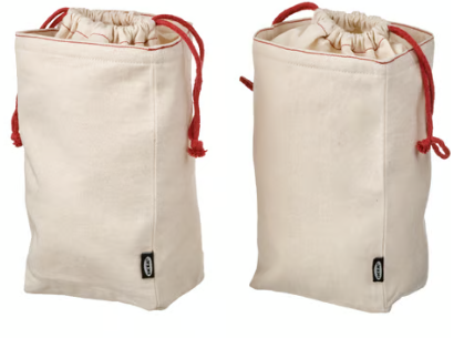 IKEA GULLRISMOTT Food storage bag, for dry goods, 3.3 l (Set of 2)