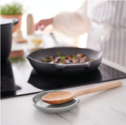 IKEA RÖDSYRA Spoonrest, light grey-blue, 12 cm