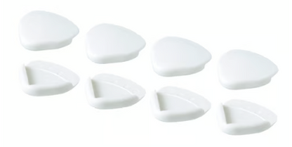IKEA UNDVIKA Corner bumper, white/8 Pieces