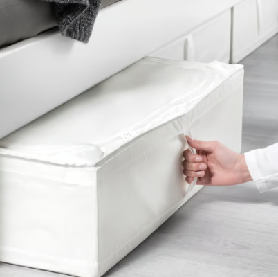 IKEA SKUBB Storage case, white, 65x53x19 cm