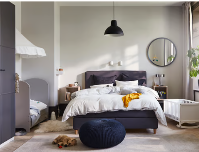 IKEA SKURUP Pendant lamp, black, 38 cm