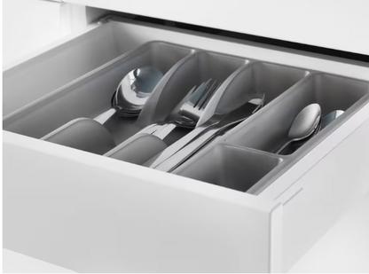 SMÄCKER Cutlery tray, grey, 31x26 cm