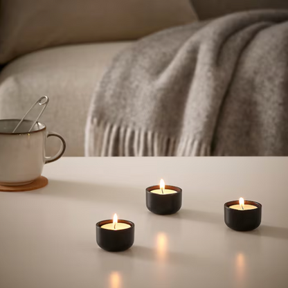 GLIMMA Unscented tealight (100 candle)
