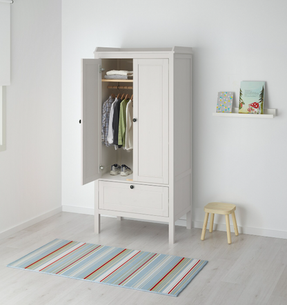 SUNDVIK Wardrobe, white, 80x50x171 cm
