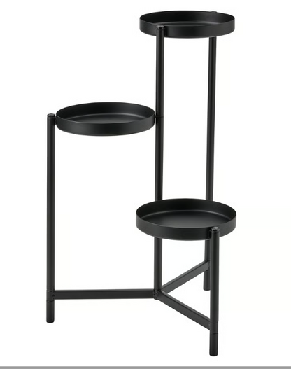 IKEA OLIVBLAD Plant stand, in/outdoor BLACK, 58 cm