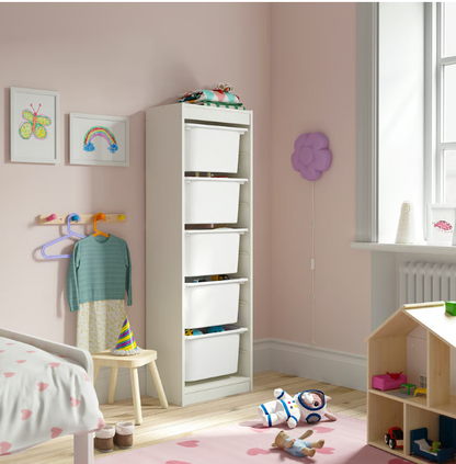 IKEA Storage combination with boxes,  46x30x145 cm