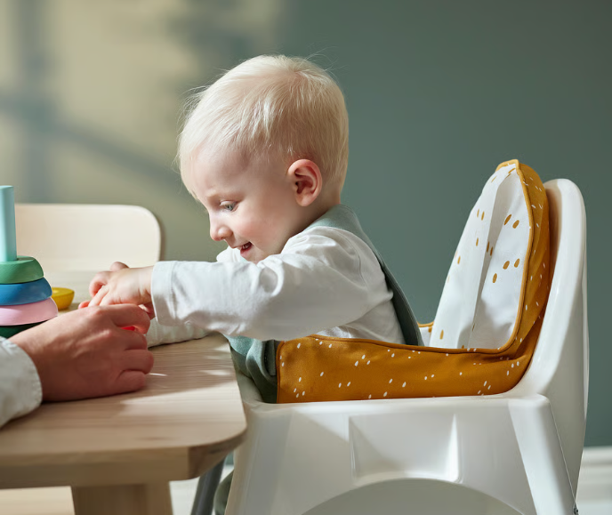 IKEA ANTILOP Supporting cushion and cover, multicolour