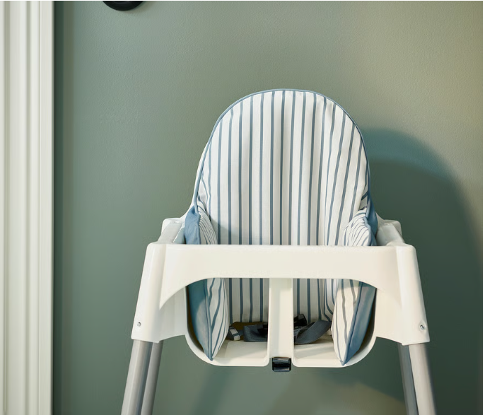 IKEA ANTILOP Supporting cushion and cover, multicolour