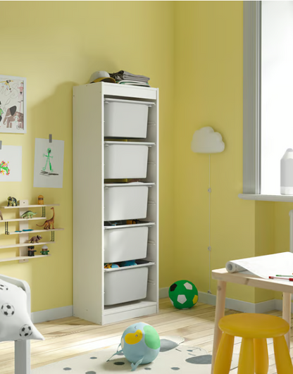 IKEA Storage combination with boxes,  46x30x145 cm