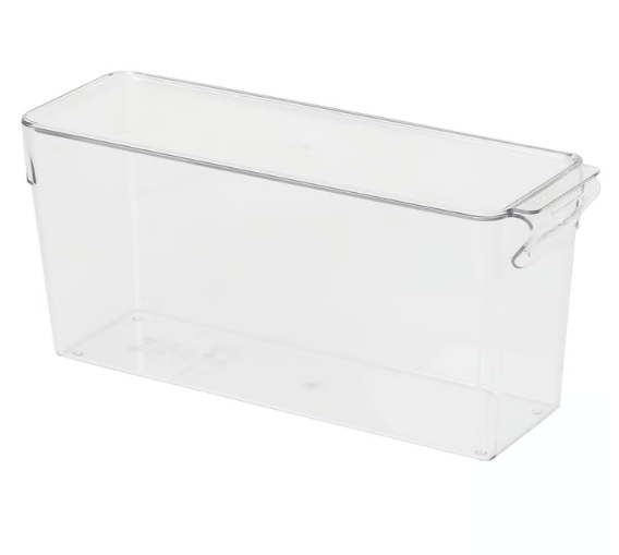 IKEA KLIPPKAKTUS Storage box for fridge, transparent