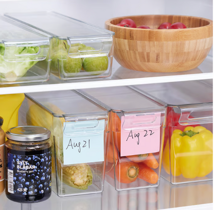 IKEA KLIPPKAKTUS Storage box for fridge, transparent