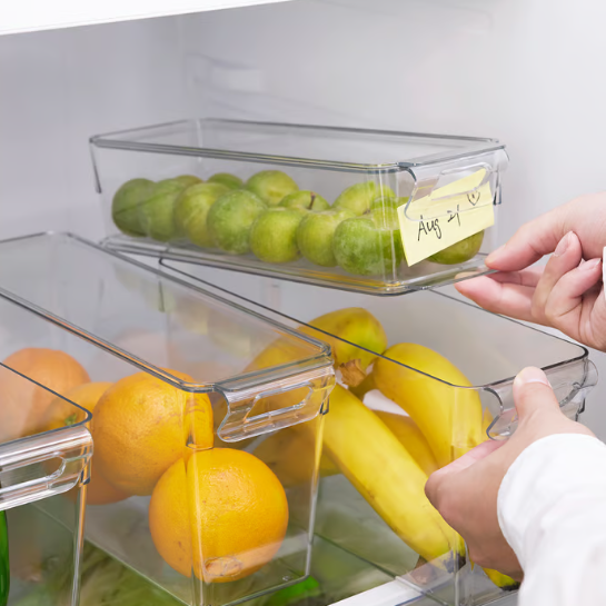 IKEA KLIPPKAKTUS Storage box for fridge, transparent