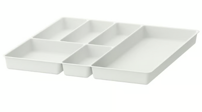 IKEA STÖDJA Cutlery tray, white, 31x50 cm