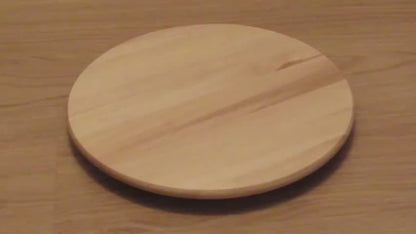 IKEA SNUDDA Lazy Susan, solid wood, 39 cm