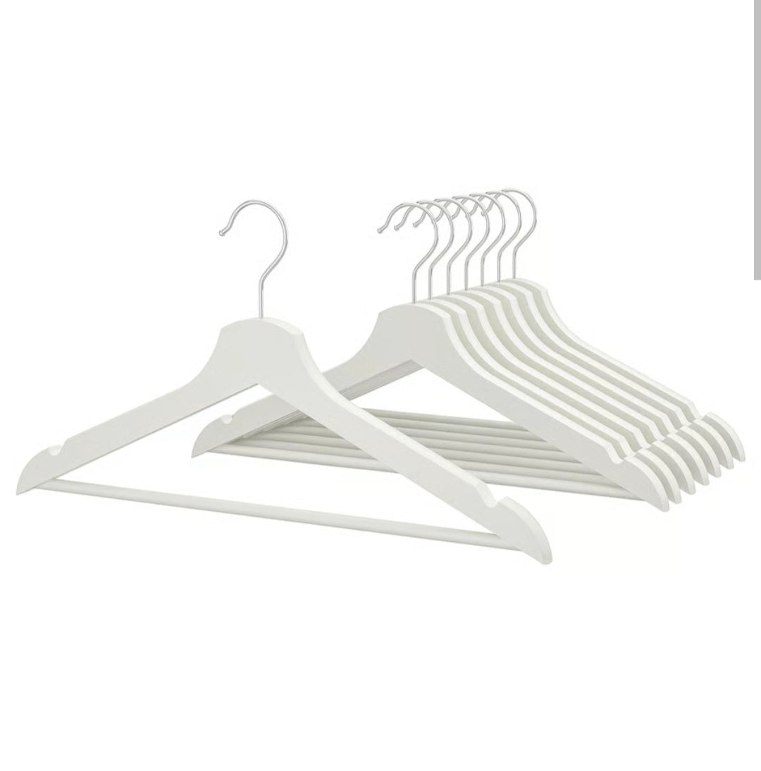 IKEA Hanger, natural (Set of 8)