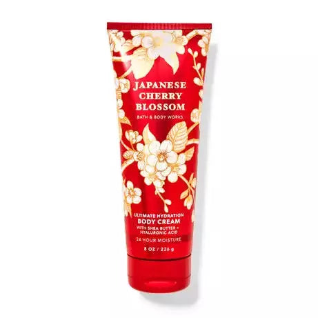 BATH & BODY WORKS JAPANESE CHERRY BLOSSOM BODY CREAM 226G