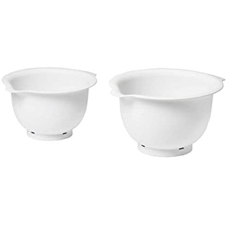 IKEA VISPAD Mixing bowl, set of 2, white