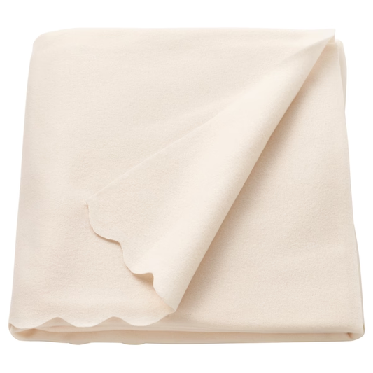 IKEA THROW, OFF-WHITE, 120X160 CM