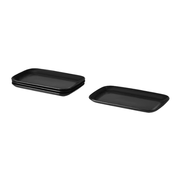 IKEA FÃƒRGKLAR Plate, 30x18 cm Set of 4