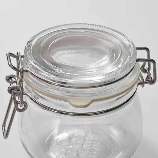 IKEA KORKEN GLASS CONTAINER