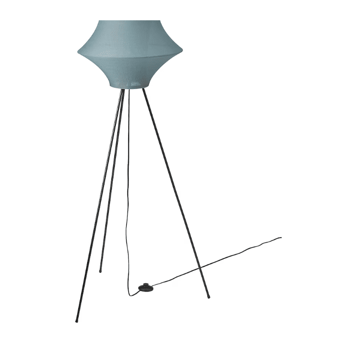 IKEA FYXNÃƒS Floor lamp, turquoise