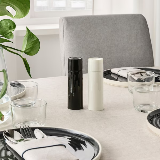 IKEA SPICE MILL, BLACK/WHITE