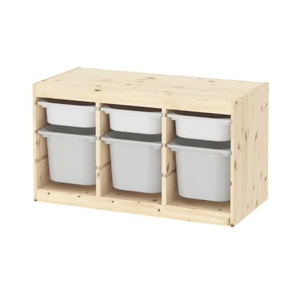 IKEA TROFAST Storage combination with boxes, 93x44x52 cm