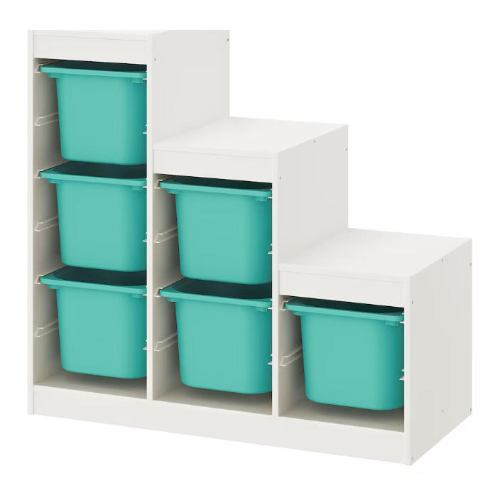 IKEA TROFAST Storage combination, 99x44x94 cm