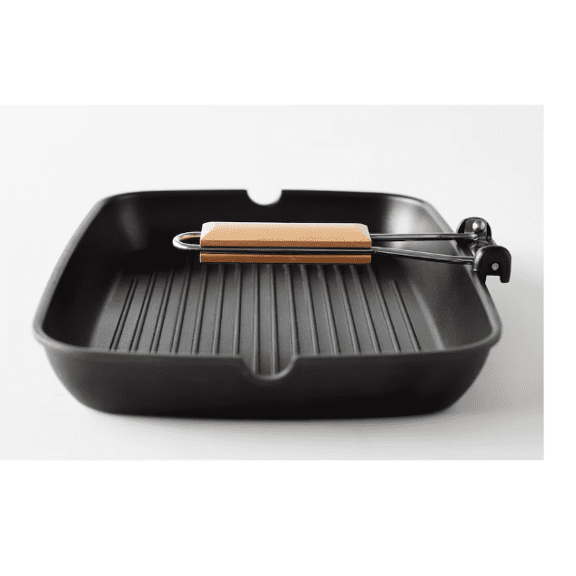 IKEA GRILLA Grill pan, black, 36x26 cm