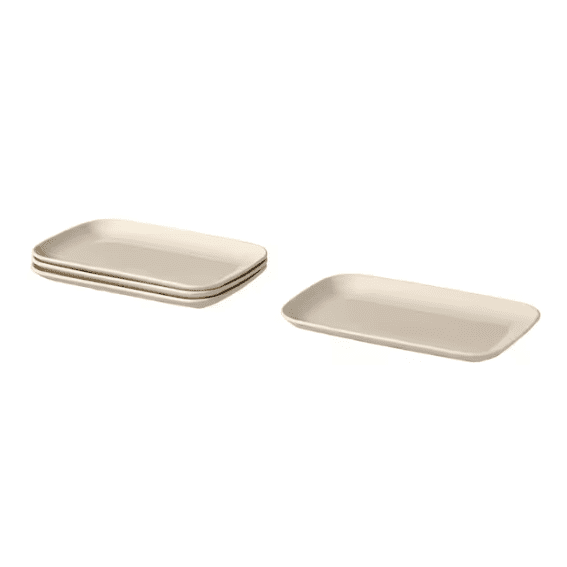 IKEA FÃƒRGKLAR Plate, 30x18 cm Set of 4